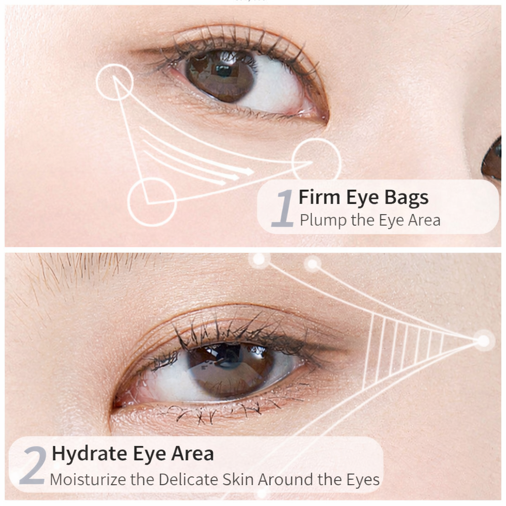 Condensed Water Micro-Crystal Nasolabial Fold Stickers Hydrogel Eye Mask - الصورة 4