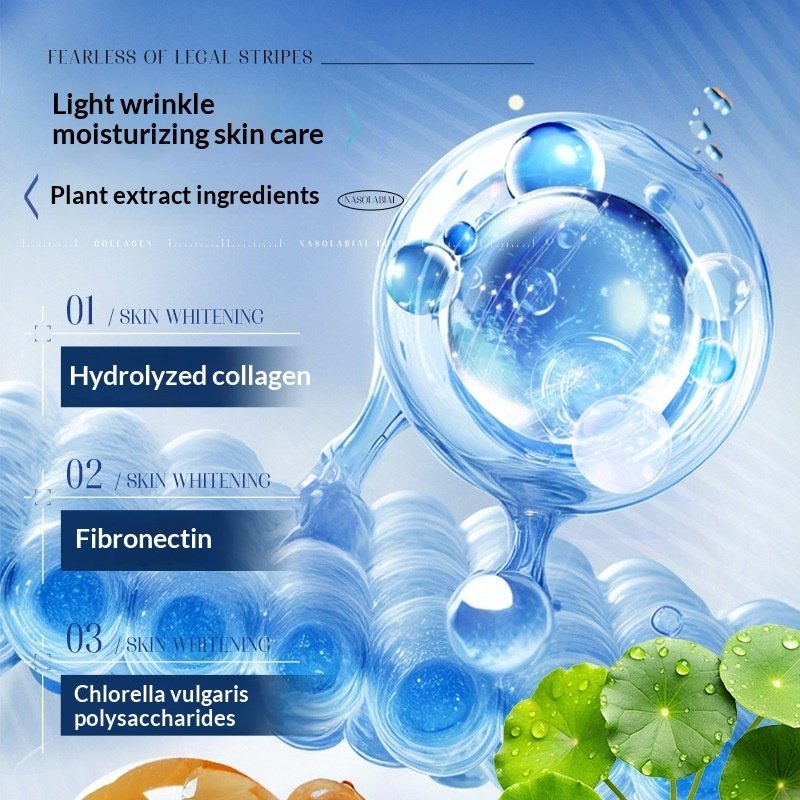 Condensed Water Micro-Crystal Nasolabial Fold Stickers Hydrogel Eye Mask - الصورة 2